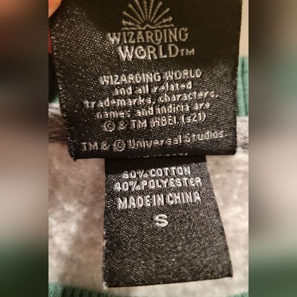 Universal Studios Wizarding World Harry Potter Slytherin Sweatshirt Adult Small - Picture 5 of 9
